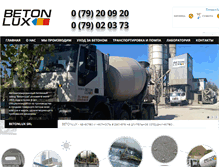 Tablet Screenshot of betonlux.md
